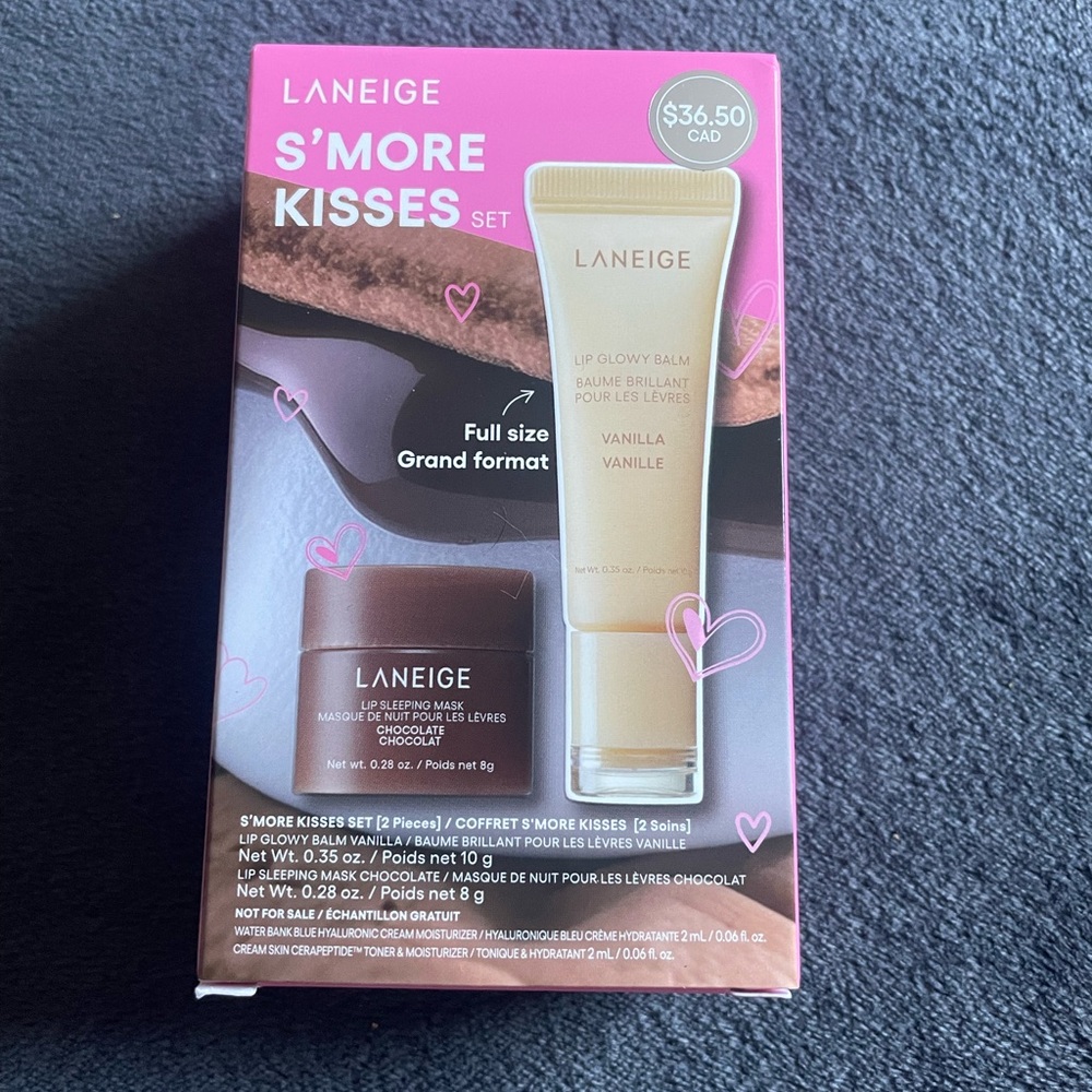LANEIGE S'more Kisses Set - Vanilla & Chocolate